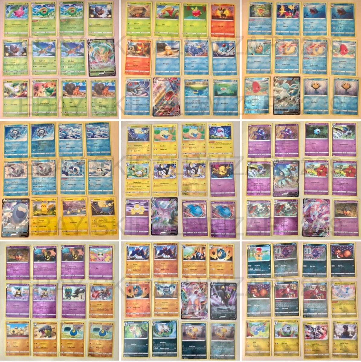 Pokémon Card Collection with 100 Unique Vmax Cards – No Duplicates