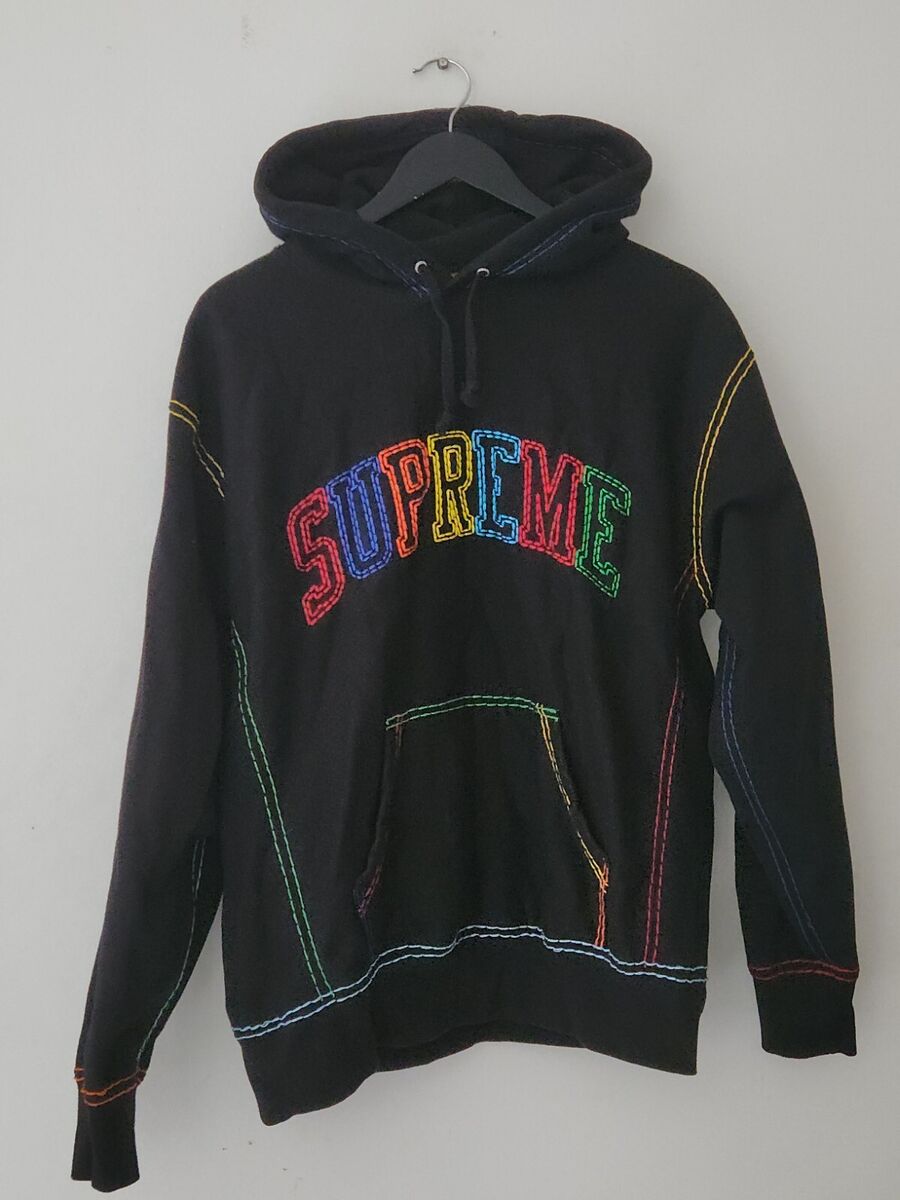 FW20 Supreme Big Stitch Hooded Sweatshirt パーカー フーディ FW20 Supreme Big Stitch hooded sweatshirt size M Medium