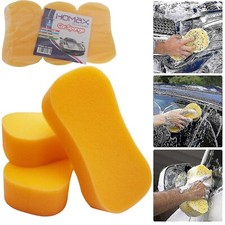 6 x Jumbo Super Absorbent Car Van Bike Wash Cleaning Sponges Synthetic Sponge