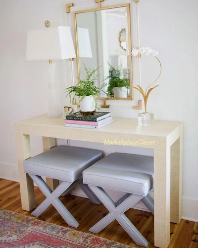 Balkan Wall Mirror Hand Forged Gold Iron Beveled Modern ~ Uttermost 09124 - Picture 7 of 10