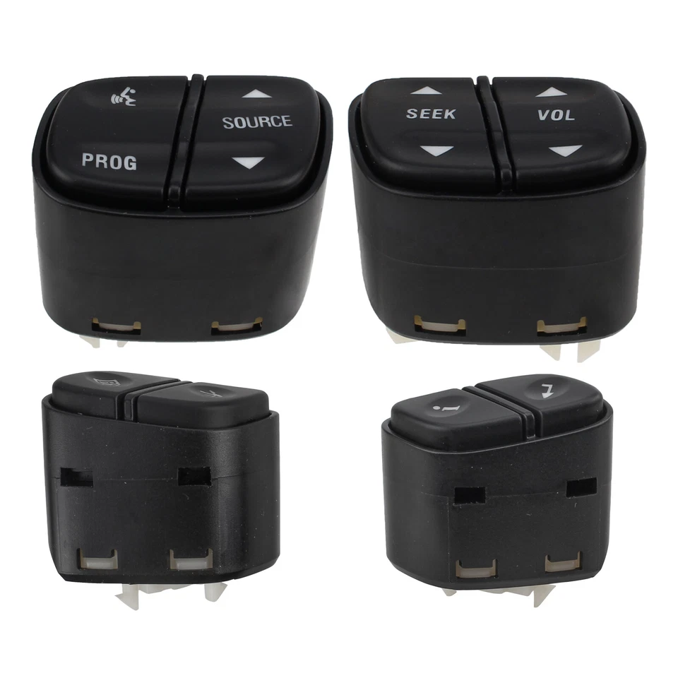 LED Light Steering Wheel Radio Volume Control Switch Button For Silverado GMC - Image 4 of 4