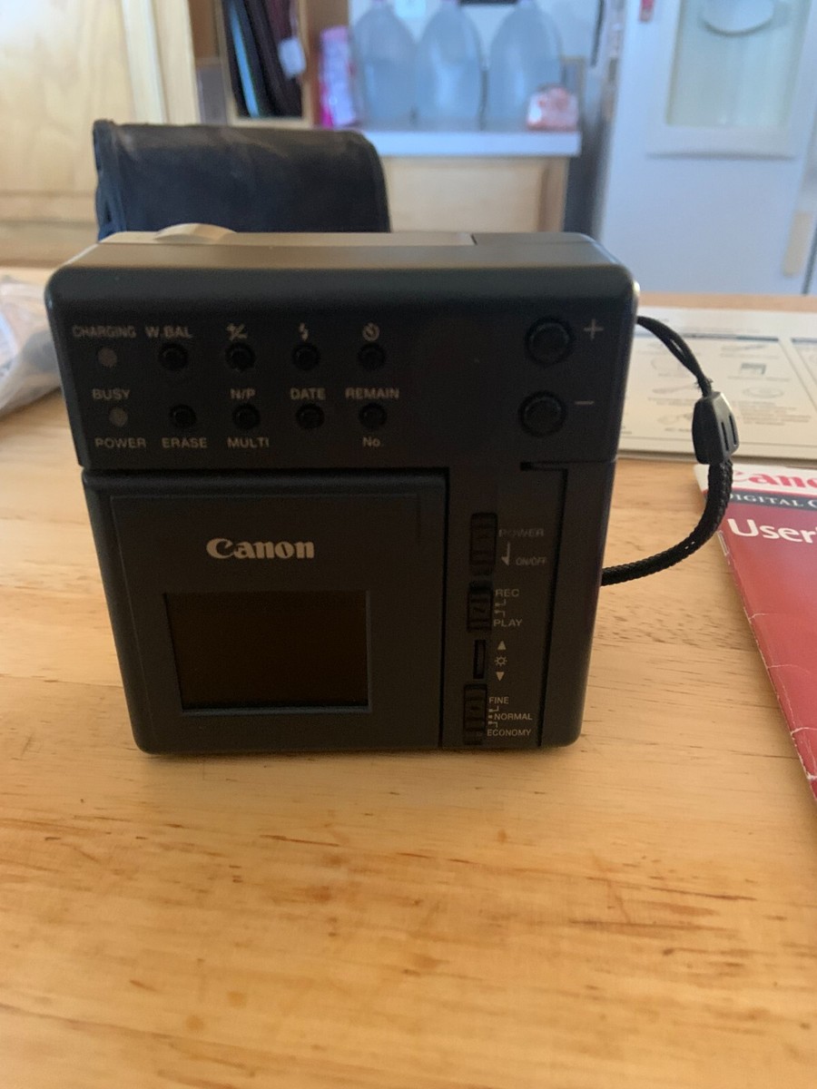 Canon PowerShot 350 0.3MP Digital Camera - Silver and Black
