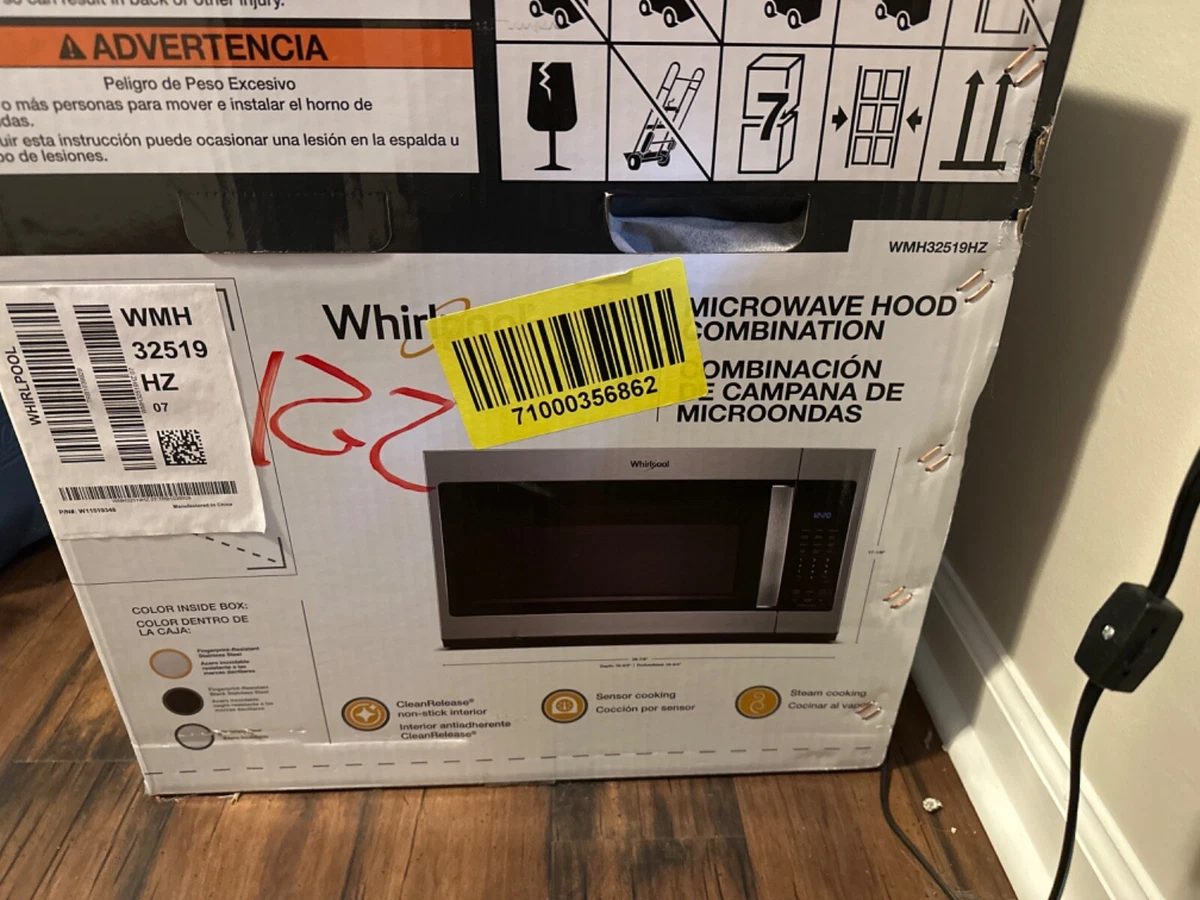 Microwave wmh32519hz on sale