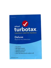 TurboTax Deluxe 2018 Federal + State Return & Federal E-file for Windows & Mac