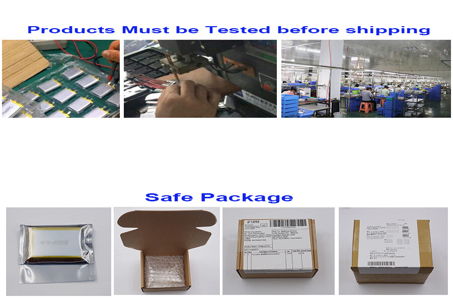 3.7V 5000mAh 18.5Wh Rechargeable Li Lipo Battery 3490120 For GPS LED Tablet PC - Foto 7