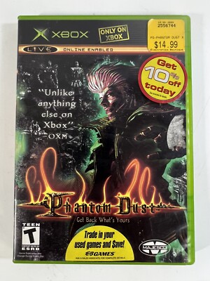 Phantom Dust Complete W/Manual (Original Microsoft Xbox, 2005)