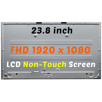 New 23.8'' for Lenovo AIO 520-24IKL LTM238HL06 LCD Non-Touch Screen Display FHD