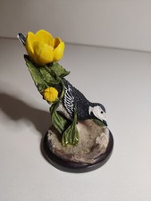 QISEAUX The Country Bird Collection The Pied Wagtail Figurine