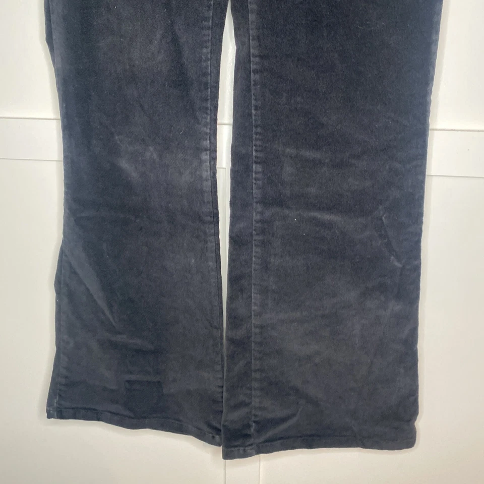 Tilt Stretch Women's Faux Suede Pants Size 9 Reg Wide Leg Lace Up Closure - Image 2 of 4