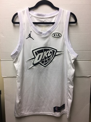 “NIKE”Authentic(NBA)Russell Westbrook OKC SWINGMAN Basketball Jersey / Size - 44