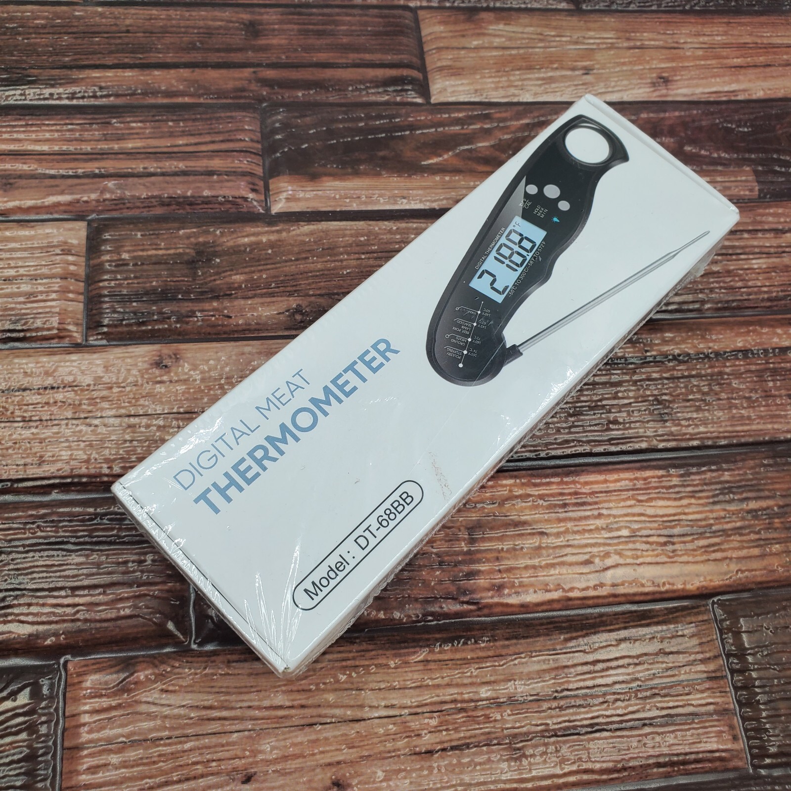 Meat Thermometer Instant Read Digital Kitchen Grill Cooking BBQ-DT-68BB-image