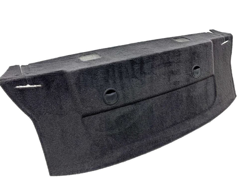 Ford Mustang 2011-2013 cupé altavoz trasero cubierta tapa negro OEM Foto 3 de 4