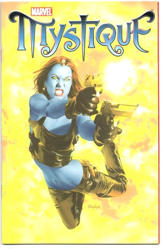 Mystique Toybiz Poster Book 2004 Good Condition Marvel Legends - Picture 1 of 12