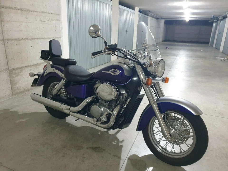 HONDA SHADOW VT 750 1100 CHOPPER UNIVERSALE CUPOLINO / PARABREZZA / 4 COLORI - Immagine 2 di 4