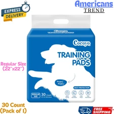 Dog Pee Pads Super Absorbent Puppy Pads 22x22 Dog Training Pads 30 Count PACK 1