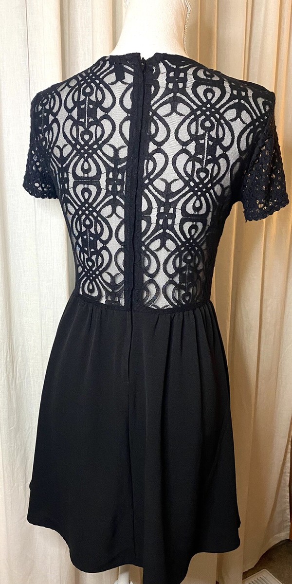 h&m black babydoll dress Lace Back Detail Baby Doll Klesis Wear yours with thigh Size:36W / XL / 52 EUR African American Special Occasion