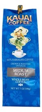 Kauai Coffee Co. Single Origin Medium Roast Coffee 7 Ounce Hawaiian Grown