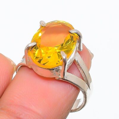 Anello Artigianale In Argento 925 Con Tanzanite Naturale 14.1 Carati – Gioiello Fatto A Mano India