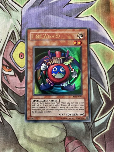 MRD-E065 Time Wizard Ultra Rare UNL Edition NM Yugioh Card