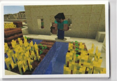 Panini Minecraft Treasure Sticker 2021 Nr. 52 Interact Village Life