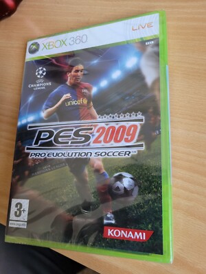PES 2009 PRO EVOLUTION SOCCER XBOX 360 SPIEL Neu und Sealed