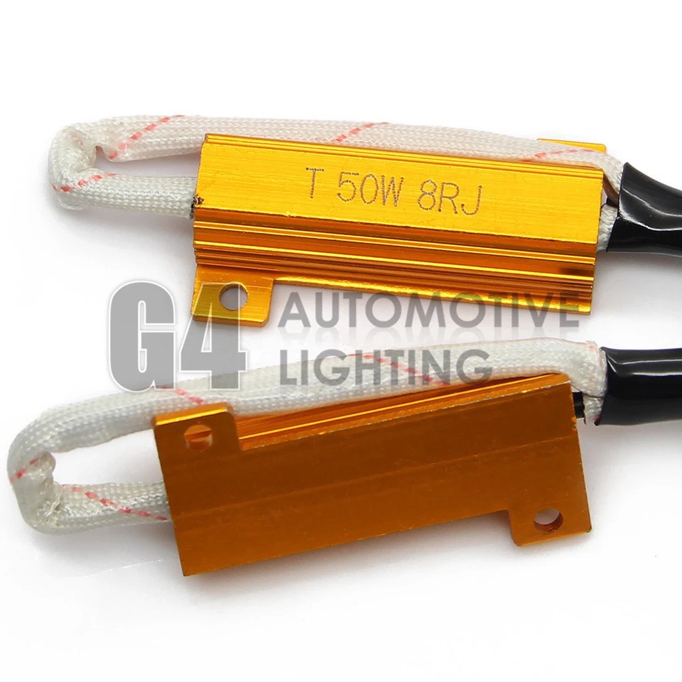 NEW H13 9008 HID LED Resistor Kit Relay Harness Anti Flicker Error Free Decoder - Image 4 of 4