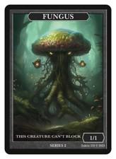 Ficha de hongo Givemana Fichas Serie 2 Magic the Gathering Magic The Gathering Magic The Gathering