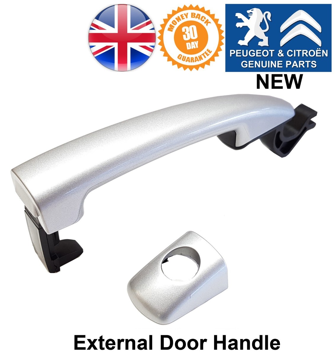 9101GF EXTERIOR LEFT FRONT DOOR HANDLE / GRANATE / 4059942 FOR