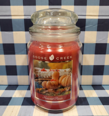 HARVEST PICNIC 20oz Large Jar Goose Creek Candle | eBay