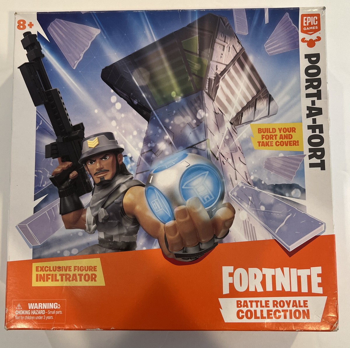 NEW Fortnite Battle Royale Collection: Port-A-Fort Playset