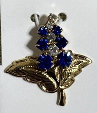 Premier Designs Jewelry TEXAS BLUE BONNET Pendant 20th Anniversary  Gift New