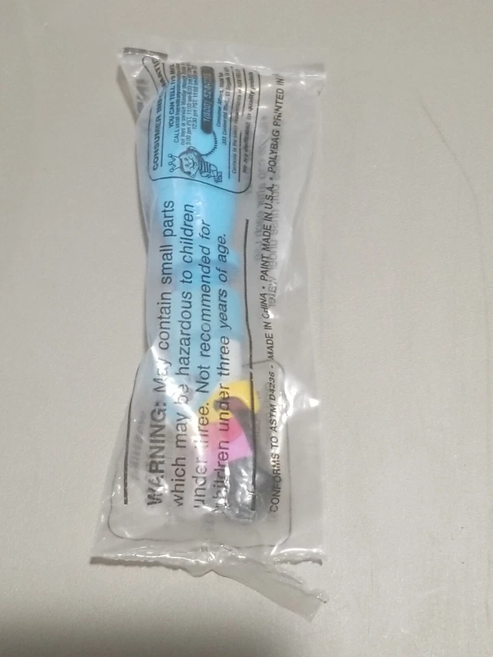 Kellogg's Mattel 1994 Froot Loops Toucan Sam сжимаемая кисть для краски (синяя) - Изображение 3 из 4