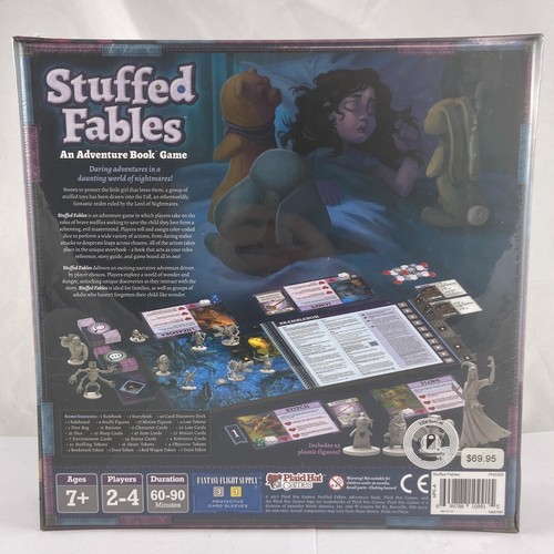 Stuffed Fables Board Game An Adventure Book Narrative Story Nightmares 3 Figures - 第 3/8 張圖片