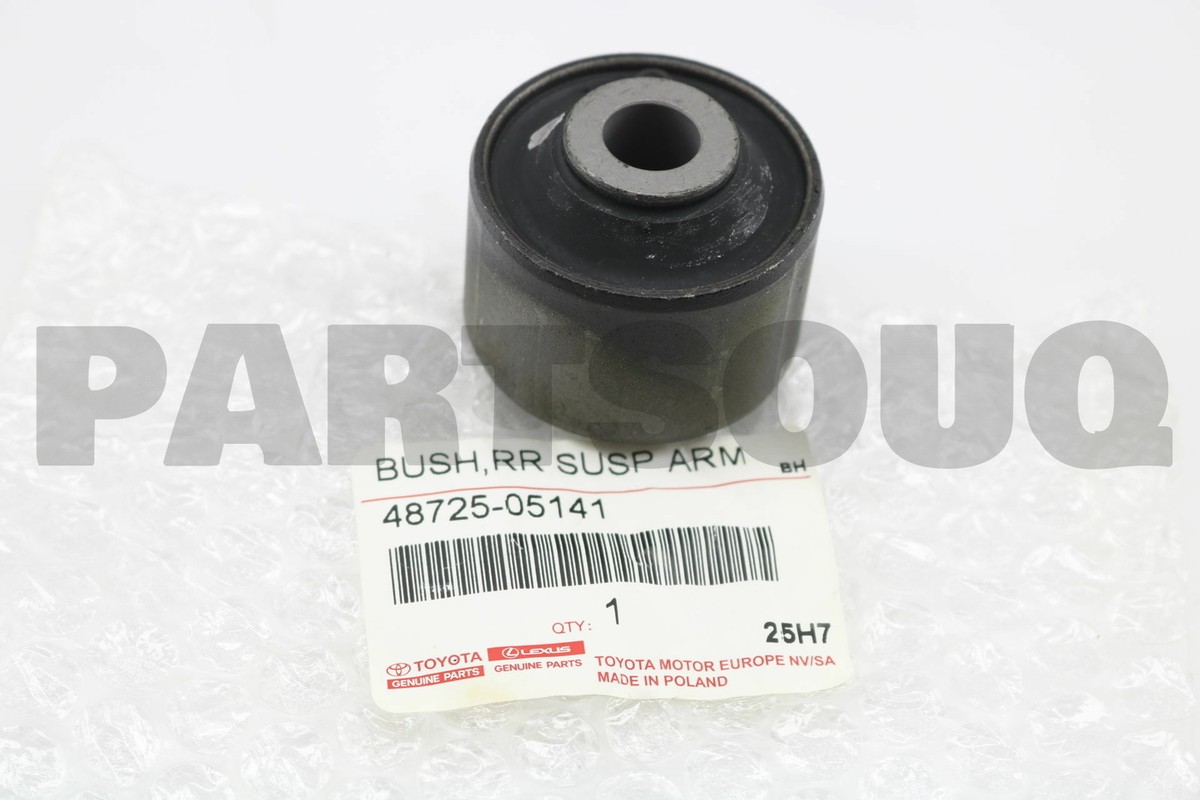 4872505141 Genuine Toyota BUSH, REAR AXLE CARRIER, RH/LH
