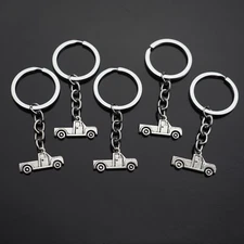 5x PCS - Pickup Truck Charm Pendant Keychain Key Ring ID Work Truck Keyring Gift