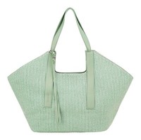 Fredsbruder City - Beach - Repeat Shopper Shopper Tasche Sage Mint