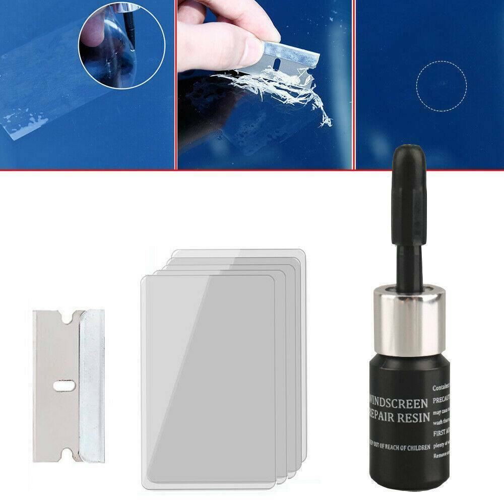 5 X Cracked Glass Repair Kit Windshield Car Windows Phone Screen Repair