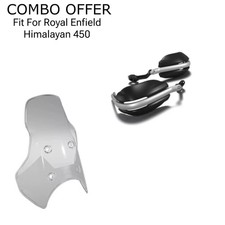 Combo Offer Rally Handguard, Adventure Screen Fit for All New Himalayan450