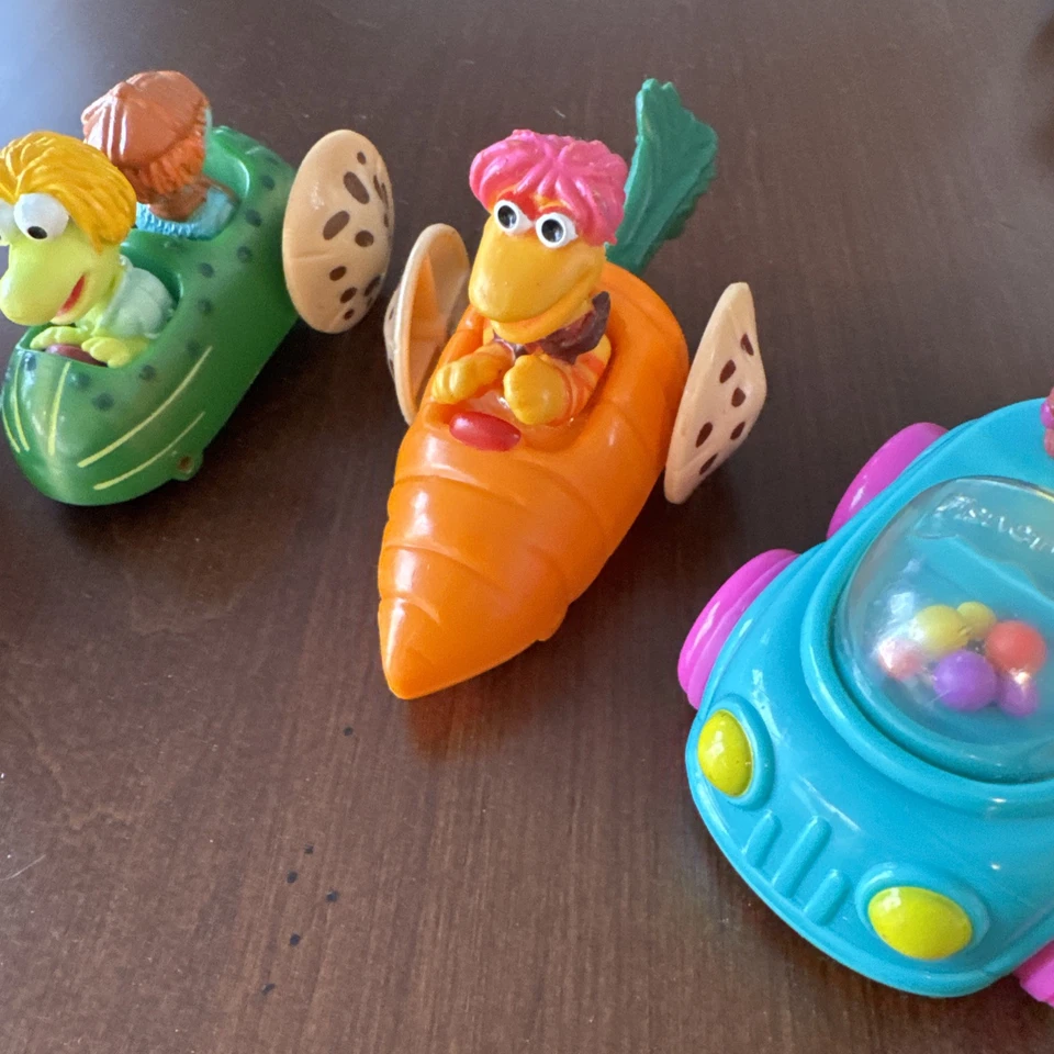 Juego Suelto 4 McDonald's 1988 Y 90’s Fraggle Rock Vintage Foto 3 de 4