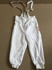 Mens Allstar Ecostar FIE 800N fencing breeches Right Handed, Size 90