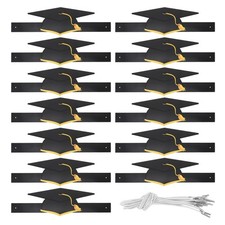  30pcs Graduation Cap Headband: Adjustable Kindergarten Graduation Paper Hat -