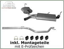 Auspuffanlage für Opel Signum + Vectra C Caravan 3.0 V6 CDTI 184PS Auspuff Set