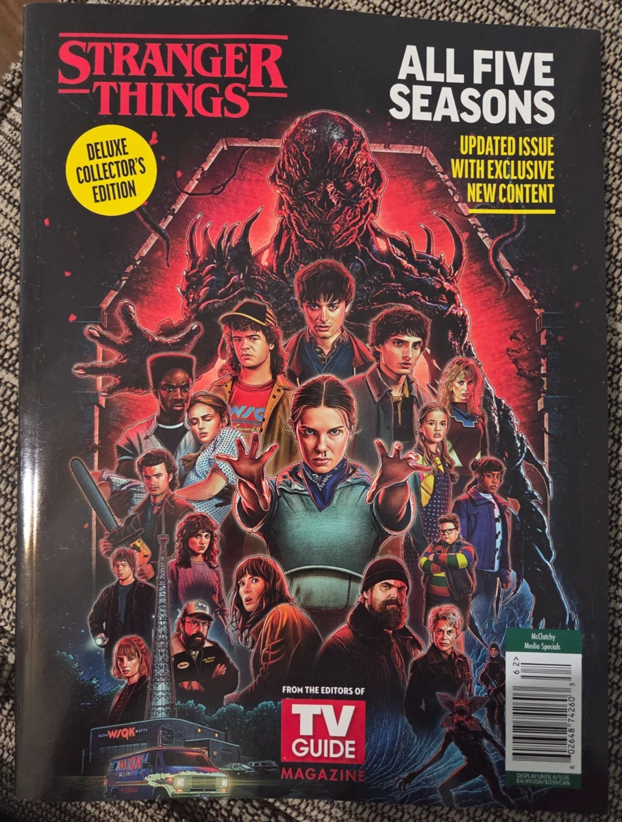 TV Guide-Stranger Things-Deluxe Collector's Edition-All 5 Seasons