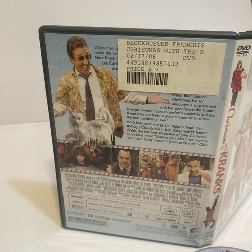 Christmas With the Kranks DVD Tim Allen Jamie Lee Curtis Dan Aykroyd - Picture 4 of 6