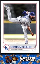 Tony Gonsolin 2022 Topps Update #US252 Los Angeles Dodgers Baseball