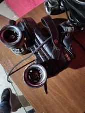 Rock GT-50 Black Quad Roller Skates Size 4 w/ Sure-Grip GT50 Wheels Used
