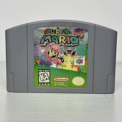 Super Mario 64 (Nintendo 64 N64) Authentic Cartridge Only TESTED