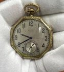 Vintage 1925 Elgin Grade 303 10k Gold Filled  Octagonal Case