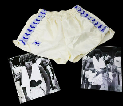 One of Kind Young 1970s Michael Jackson's Personally Owned White Adidas Shorts
