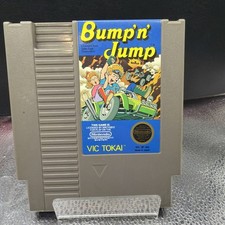 Bump 'n' Jump (Nintendo Entertainment System, 1988) Authentic NES Cart- Tested